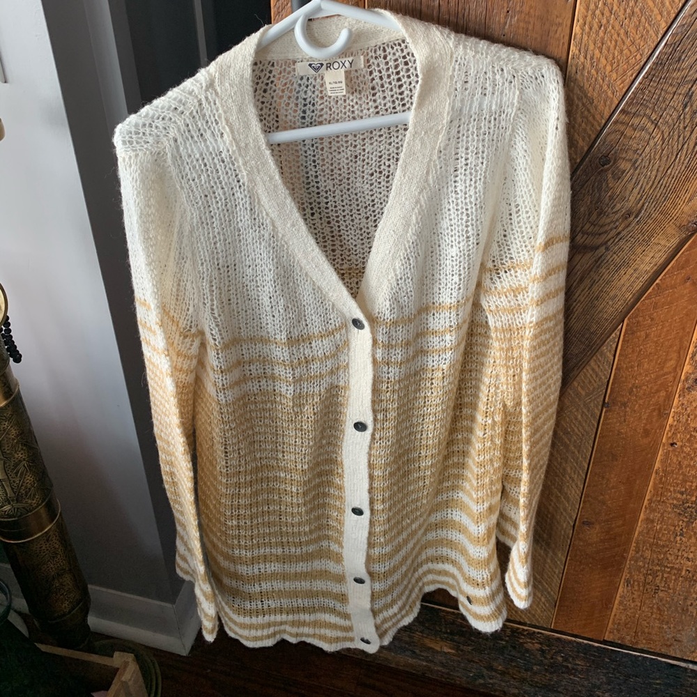 Roxy knit long sweater